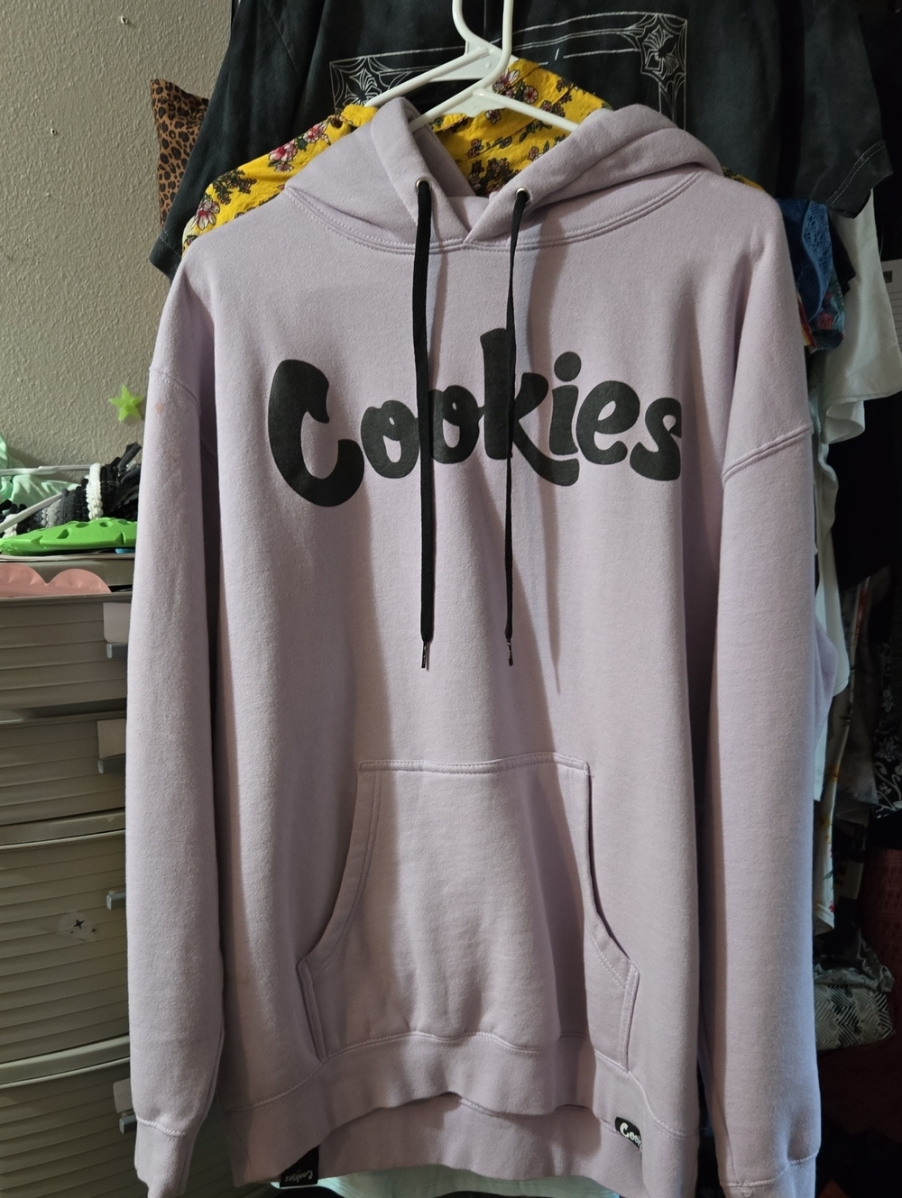 Cookies Lavender Pullover Hoodie for Women